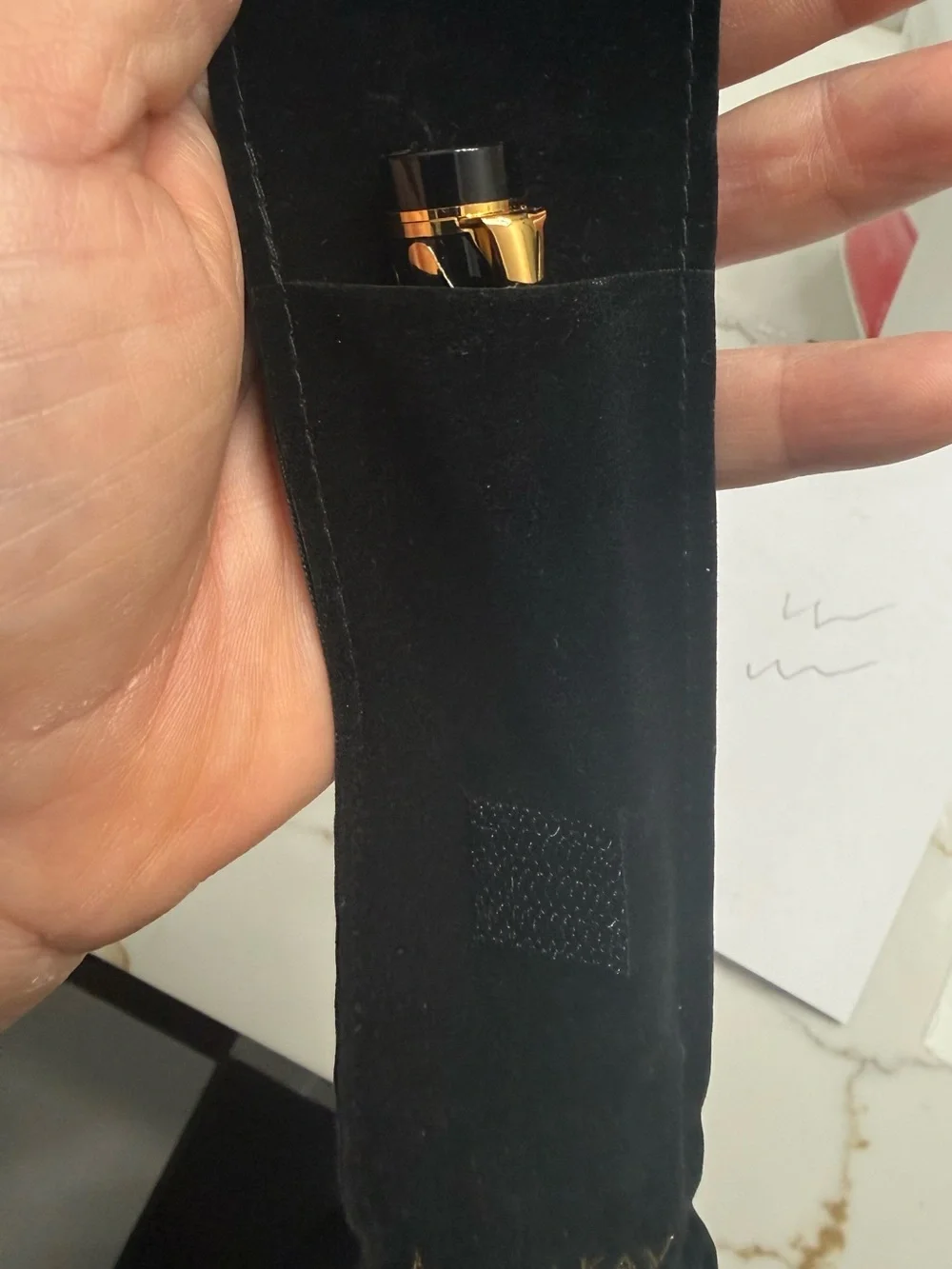 FREE Mary Kay Black and Gold Decorative Pen with a $300 purchase